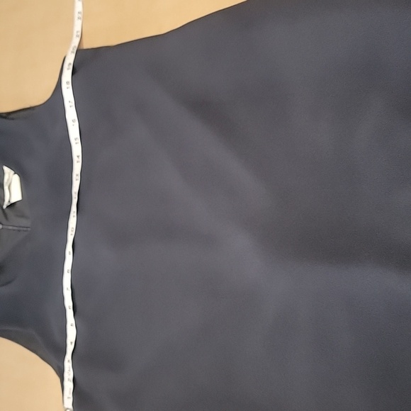 Vintage Nancy Michaels Size 12 Navy Blue Sleeveless Sheath Dress, Exc. Used Cond - Picture 6 of 11